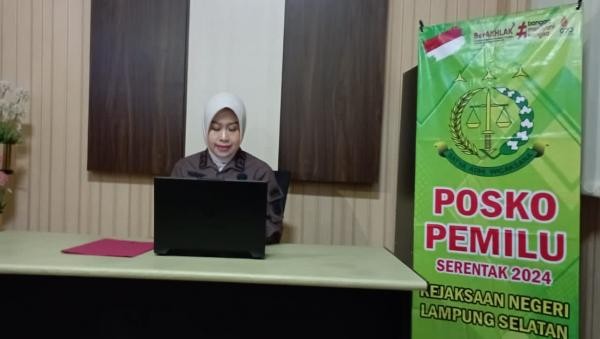 Kejaksaan Negeri Lampung Selatan Buka Posko Pengaduan Pelanggaran Pemilu 2024
